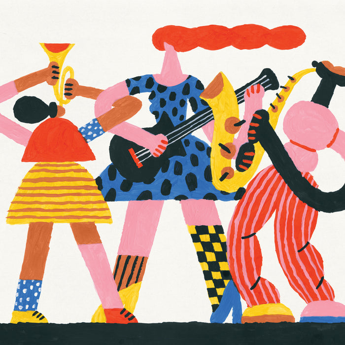 MUSICIANS, 11" X 14" — by Anastacia Sholik