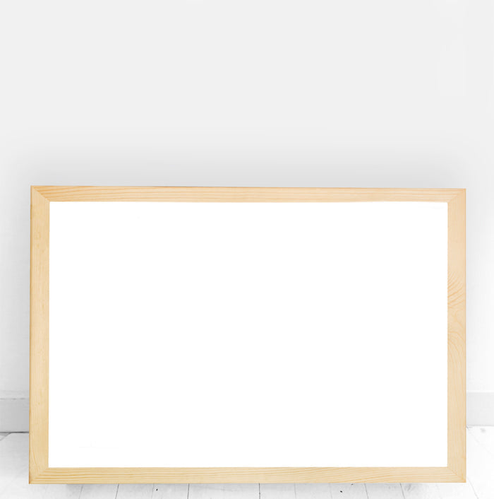 NATURAL WOOD FRAME — Multiple Sizes — PICK UP ONLY