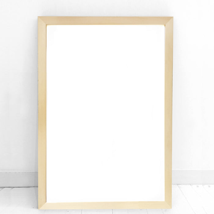 NATURAL WOOD FRAME — Multiple Sizes — PICK UP ONLY