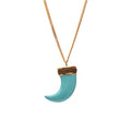 NECKLACE "ABU" LIGHT BLUE