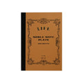 NOBLE NOTEBOOK PLAIN BROWN (Multiple Sizes) — by LIFE