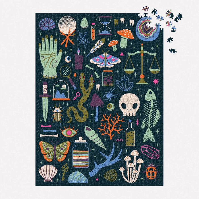 OCCULT AND CURIOUS 1000 PIECES PUZZLE — by Camille Chew