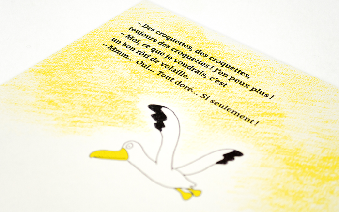 ONZE CHATONS ET L'ALBATROS — by Noboru Baba
