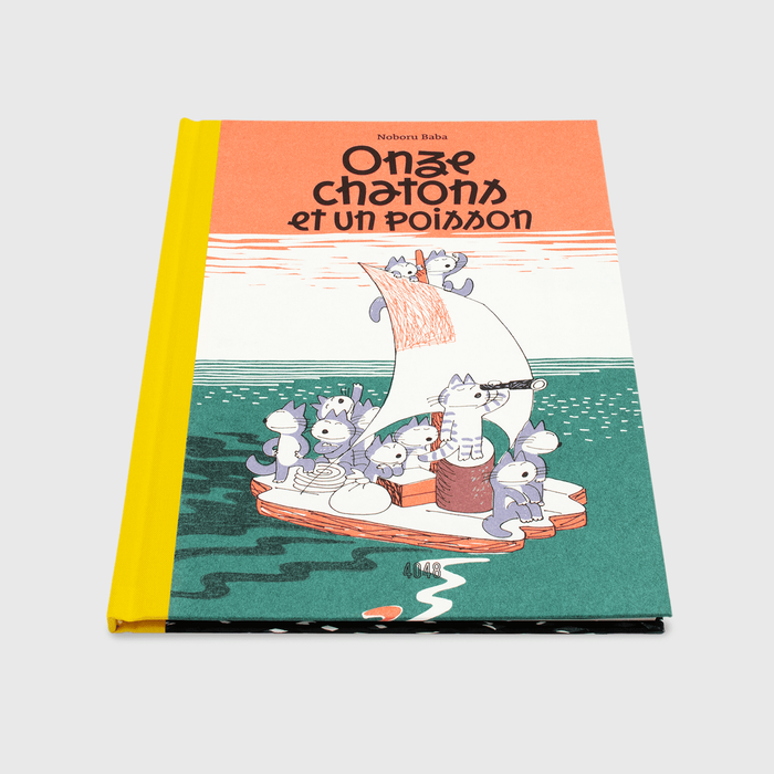 ONZE CHATONS ET UN POISSON — by Noboru Baba