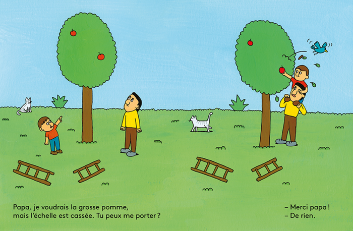 PAPA ! PAPA ! PAPA ! — by Constance Verluca, Julien Hirsinger & Anouk Ricard
