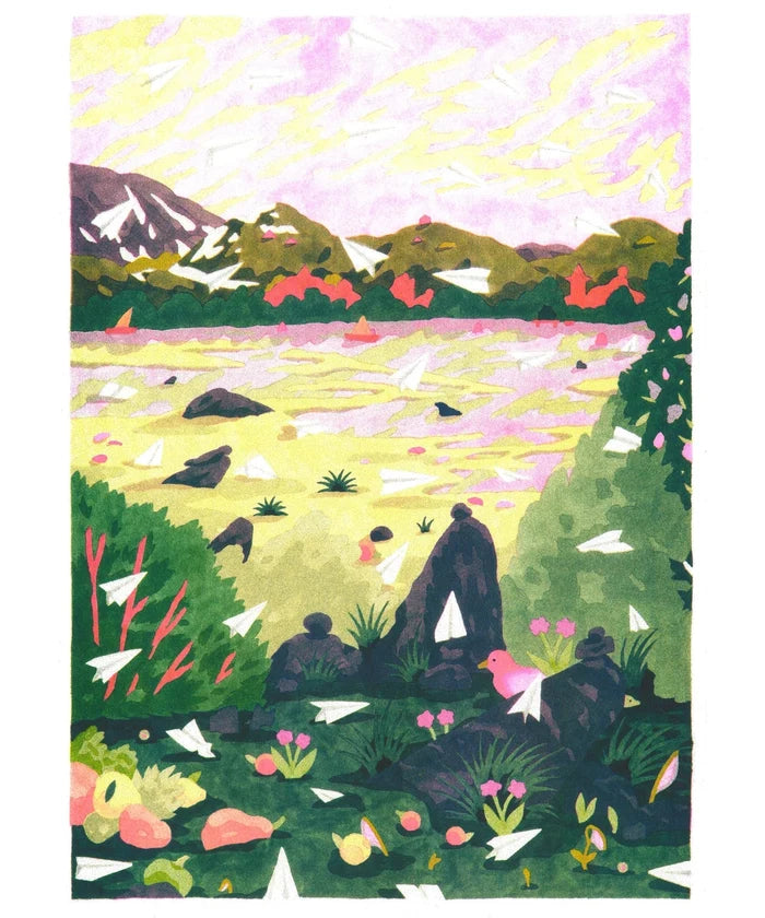 PAPER JAM - 29,7 x 42 cm (A3) — by Camille Gobourg
