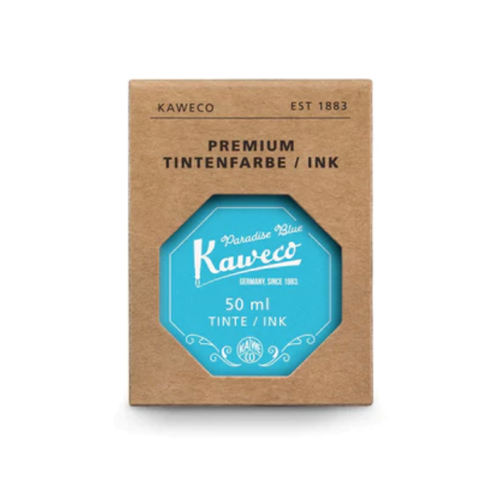 PARADISE BLUE INK BOTTLE 50ML — by Kaweco
