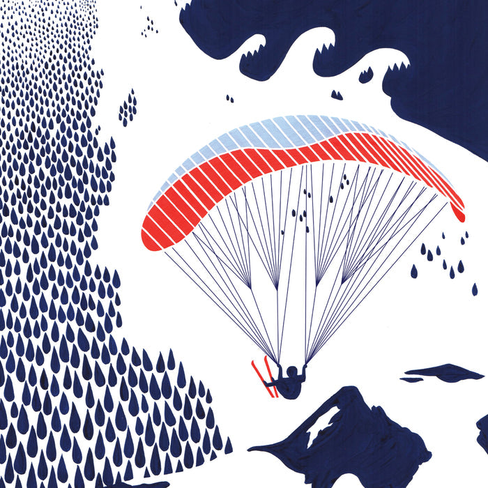 PARAPENTE - 29,7 x 42 cm (A3) — by Mona Leu-Leu