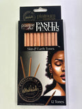 Pastel Pencils, Skin & Earth tones
