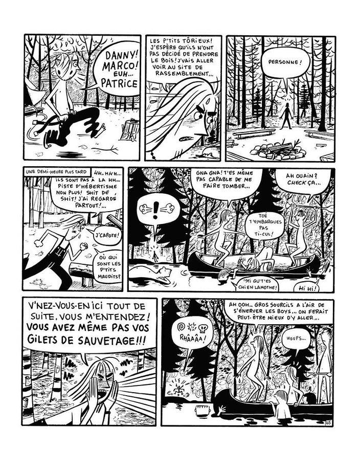 PAUL A UN TRAVAIL D'ÉTÉ — by Michel Rabagliati