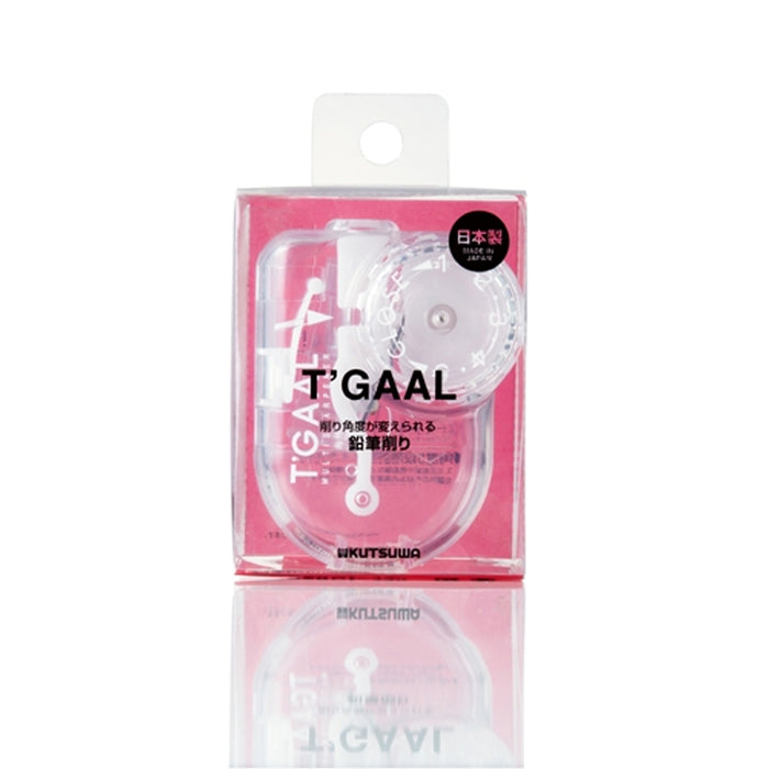 PENCIL SHARPENER T'GAAL: LEAD ANGLE ADJUSTABLE — by Kutsuwa