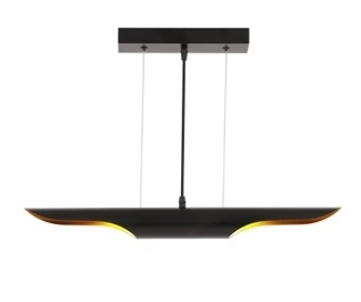 Pendant Dining Lamp | Modern Ceiling Light with Focused Downlight for Dining Room – D2-18