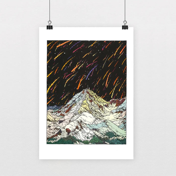 PIC DU MIDI, 29,7 x 42 cm — by Clément Vuillier