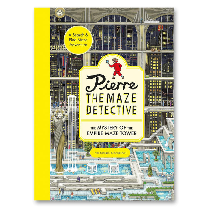 PIERRE THE MAZE DETECTIVE: The Mystery of the Empire Maze Tower — by Hiro Kamigaki and IC4DESIGN