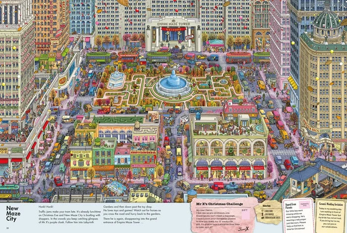 PIERRE THE MAZE DETECTIVE: The Mystery of the Empire Maze Tower — by Hiro Kamigaki and IC4DESIGN