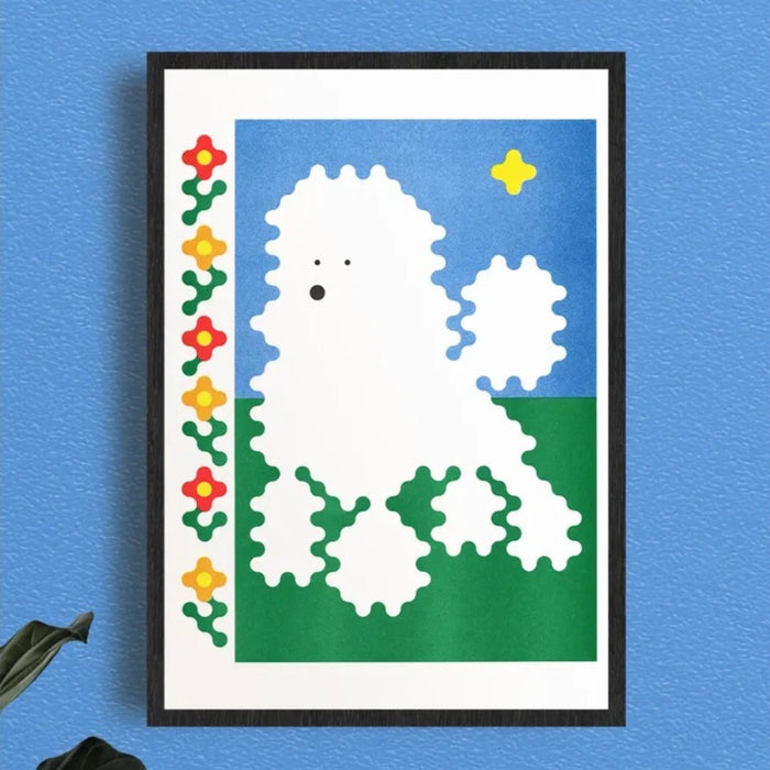 POODLE, 29,7 x 42 cm  — by Joe O'Donnell