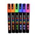 POSCA PC-5M — SURF (SET OF 6) — by UNI Mitsubishi pencil
