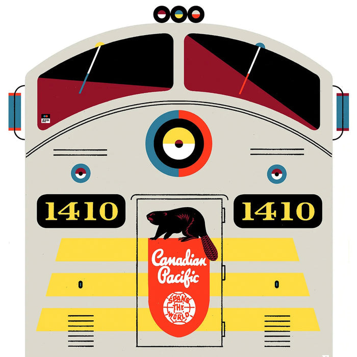 Poster CANADIAN PACIFIC no.1410 (multiple sizes) — by Raymond Biesinger