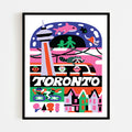 Poster TORONTO ICONS, 8" x 10" — by Jess Hannigan