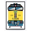 Poster VIA RAIL no. 6440 (multiple sizes) — by Raymond Biesinger