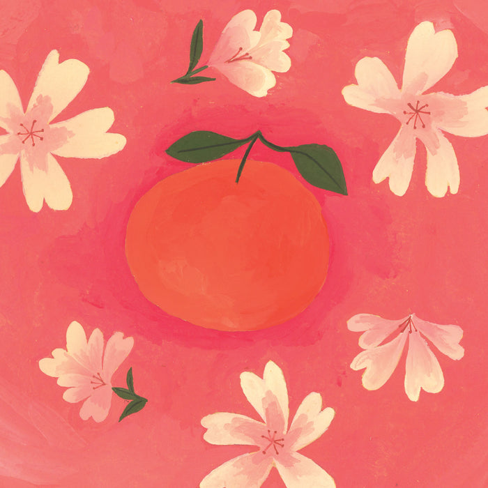 POTION À L’ORANGE, 20" X 20" — by Isabelle Feliu