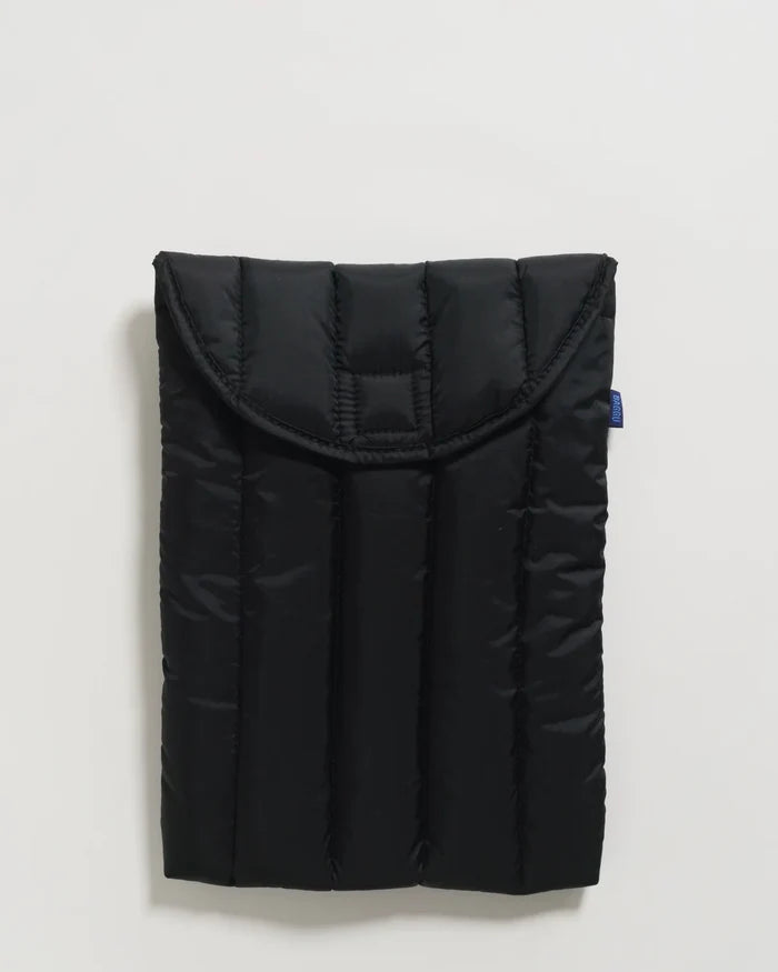 PUFFY LAPTOP SLEEVE BLACK (MULTIPLE SIZES) — by Baggu