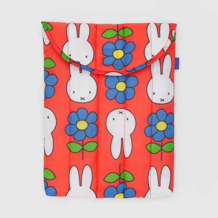 PUFFY LAPTOP SLEEVE “Flower Miffy“ (Multiple Sizes) — by Baggu