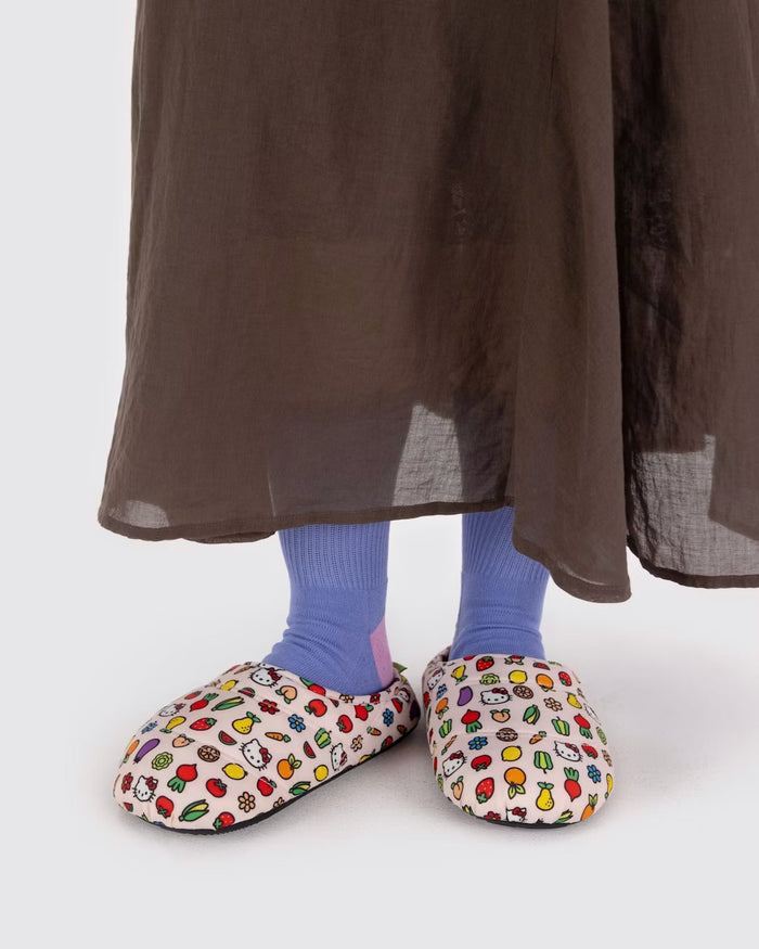 PUFFY SLIPPER “HELLO KITTY ICONS” (Multiple sizes) — by Baggu