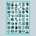 PUZZLES, 50x70 cm  — Screen Print by Jesse Jacobs