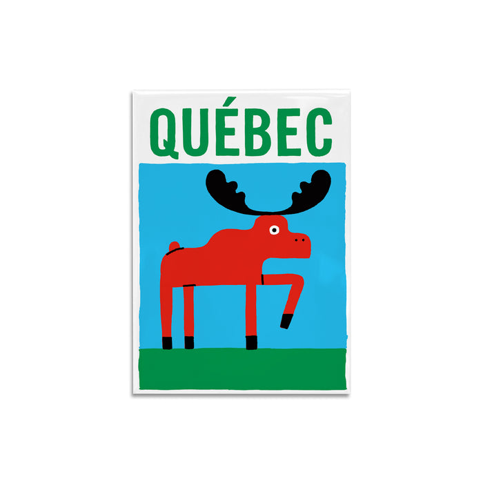 "QUÉBEC MOOSE" MAGNET