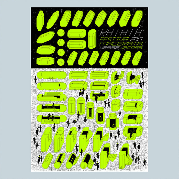 RATATÁ, Silkscreen - 50x70 cm  — by Jesse Jacobs
