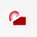RED INK PAD