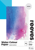 Reeves Watercolour Paper 300gsm 12 Sheets - Medium