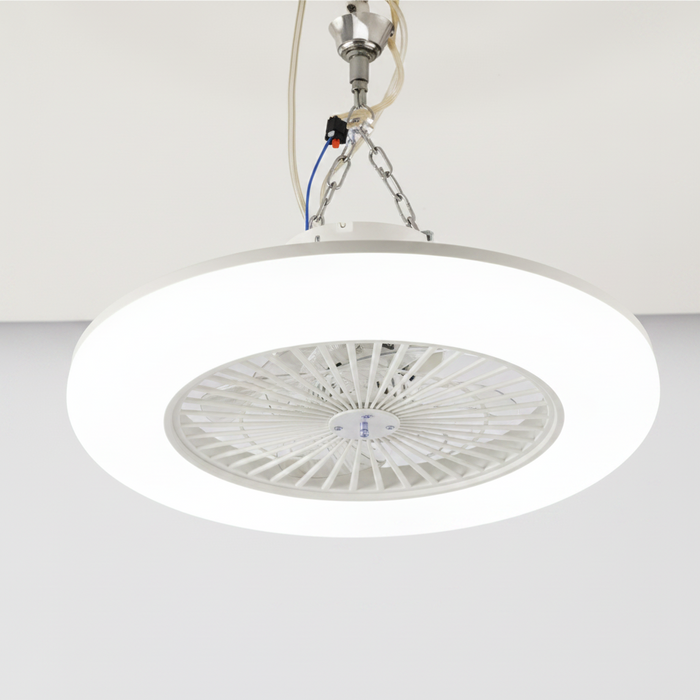 Remote Control Ceiling Fan with Light 7502 – 3-Speed 36W Fan Light for Bedrooms & Living Rooms | Modern Remote Ceiling Fan Light