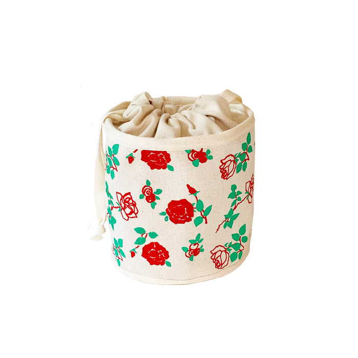 ROSE CIRCULAR BASKET — by La fée raille