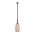 Rose Single-Light Pendant Dining Lamp | Affordable Contemporary Ceiling Light for Dining Room – 6015/1
