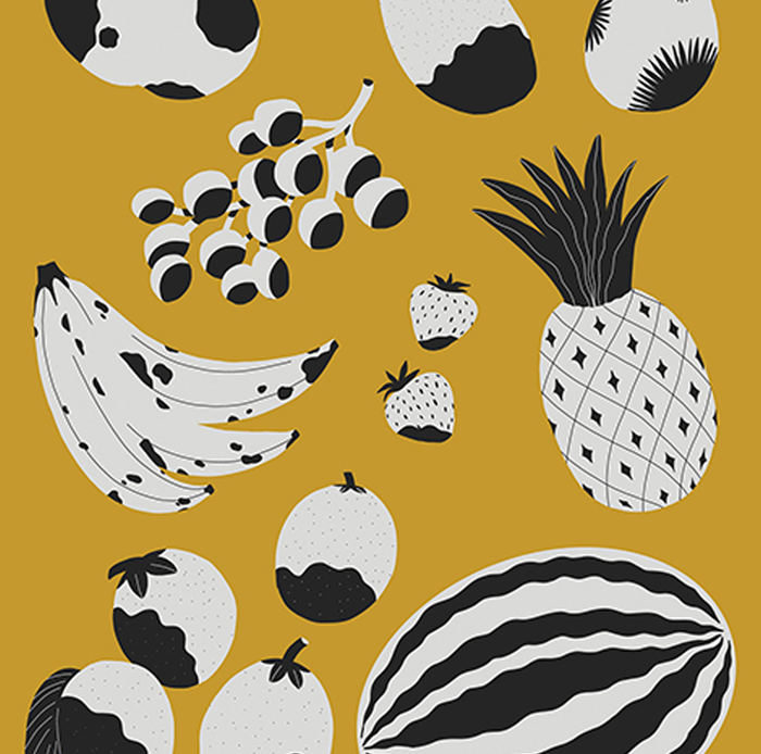 SALADE DE FRUITS, 11" X 14" — by Julien Posture