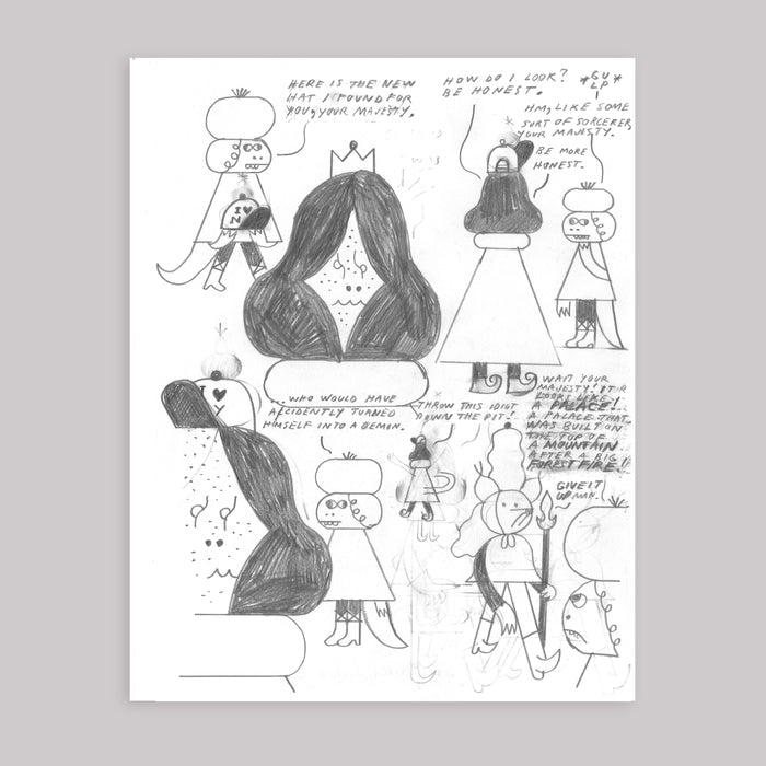 SANS TITRE 29 (original sketch) — by Mathieu Labrecque