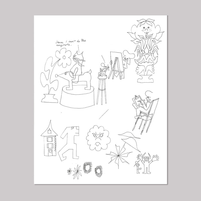 SANS TITRE 42 (original sketch) — by Mathieu Labrecque