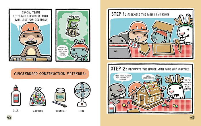 SCAREDY SQUIRREL GETS FESTIVE — by Melanie Watt
