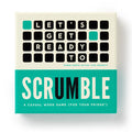 SCRUMBLE MAGNETIC FRIDGE GAME, un jeu de mots aimanté pour votre réfrigérateur — by Brass Monkey Goods