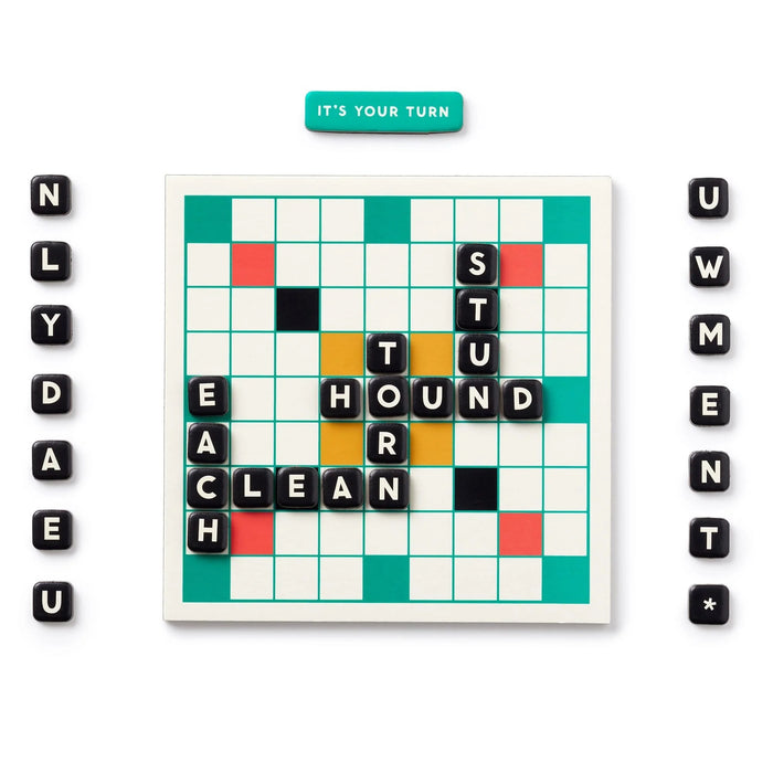 SCRUMBLE MAGNETIC FRIDGE GAME, un jeu de mots aimanté pour votre réfrigérateur — by Brass Monkey Goods