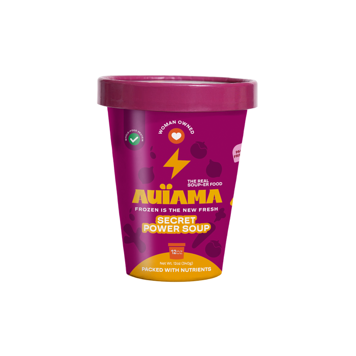 Secret Power Soup 2026 front cup mockup