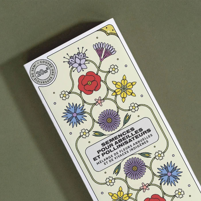 SEED BOX - BEES AND POLLINATORS COLLECTION — by Le nutritionniste urbain