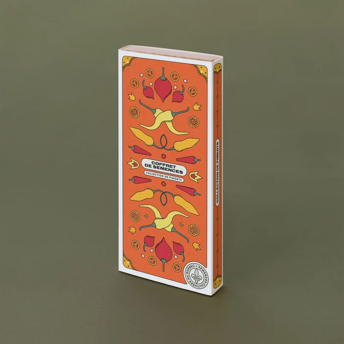 SEED BOX - CHILLI PEPPER COLLECTION — by Le nutritionniste urbain