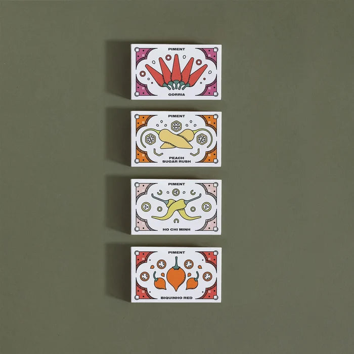 SEED BOX - CHILLI PEPPER COLLECTION — by Le nutritionniste urbain