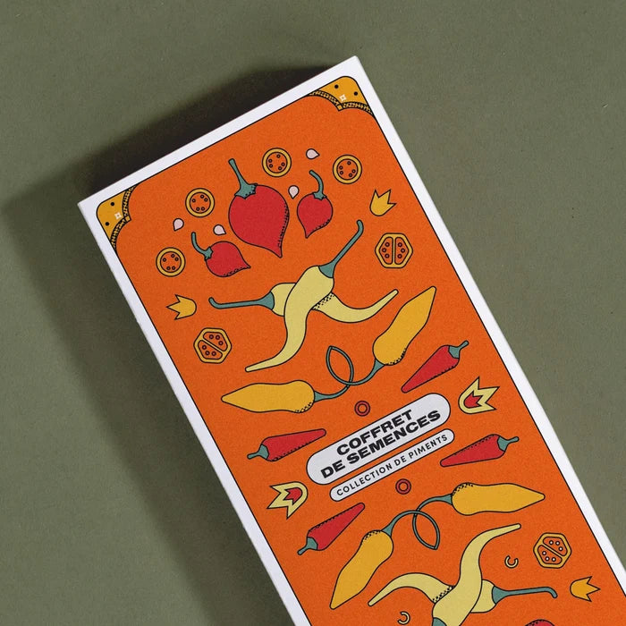 SEED BOX - CHILLI PEPPER COLLECTION — by Le nutritionniste urbain