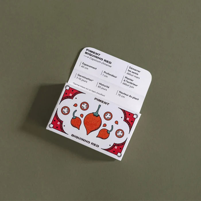 SEED BOX - CHILLI PEPPER COLLECTION — by Le nutritionniste urbain