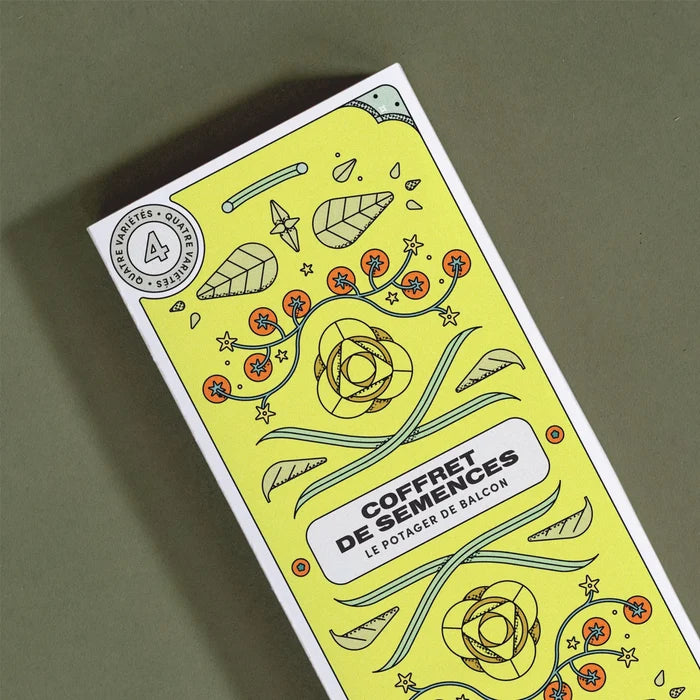 SEED BOX - COLLECTION POTAGER DE BALCON — by Le nutritionniste urbain