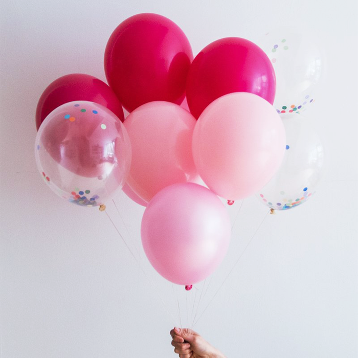 SET OF BIODEGRADABLE BALLOONS BUBBLE GUM — by La fée raille